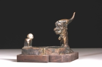 BRONZ HEYKEL 20. yy.sonu - 23 cm.